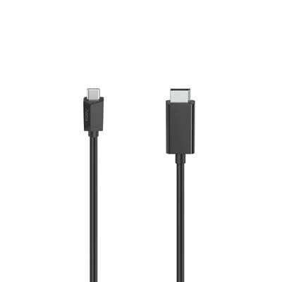 Hama kabel USB-C na DisplayPort, 1,5 m, UHD/4K | HAMA B2C - foto, video ...