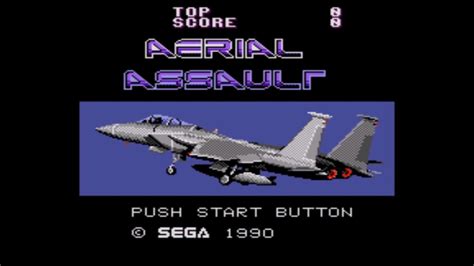 Aerial Assault Sega Master System Longplay Youtube