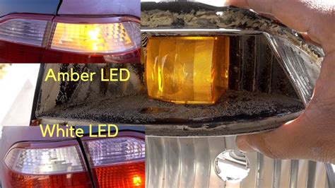 How To Fix Tail Lights Inside Chrome 2000 Honda Accord And White Led Turn