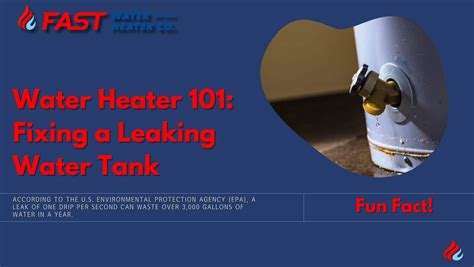 Water Heater 101 Fixing A Leaking Water Tank