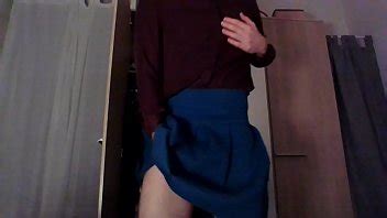 Sexy Crossdresser Secretary In A Hot Silk Shirt Teasing And Touching XVIDEOS