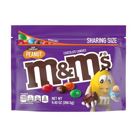 Dark Chocolate Peanut Mandms 94oz Mandms Mandms