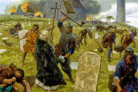 Viking history : 802 - Vikings sacked and burned Iona