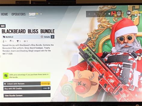 Blackbeard Santa Bundle And Universal Christmas Weapon Skin Are Out Now