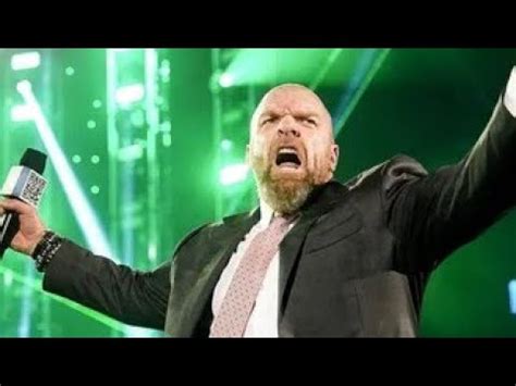 Triple H Wwe Cco Confronts Tko Rock The Bloodline Changes Stipulations