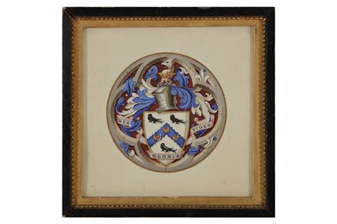 Lot 679 A Design For A Coat Of Arms For The Watson