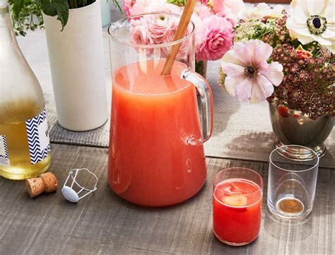 Strawberry Bellini Recipe | Goop