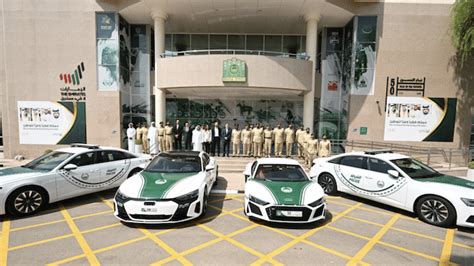 Dubai Police Car Power And Advanced Technology