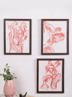 Nestasia Wall Decor : Buy Nestasia Modern Art Framed Wall Art Set Of 3 ...