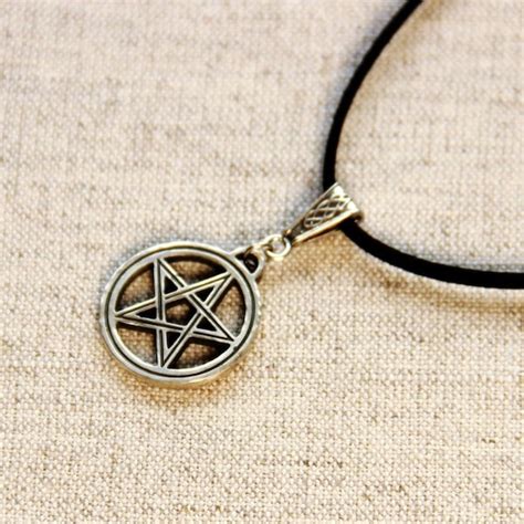 Pentagram Necklace Etsy