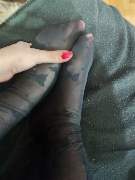 Black Nylons Pantyhose Feet Footfetish Red Nails And Tits Nude Pics XHamster