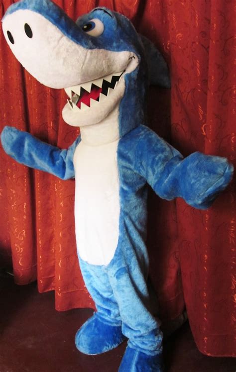 Shark Mascot Costume Adult Costume by AdultMascotCostumes on Etsy