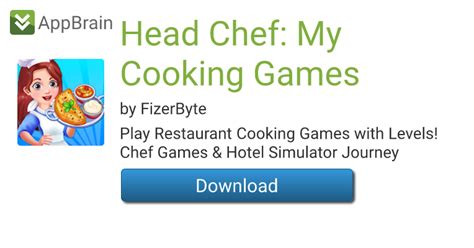 Head Chef My Cooking Games For Android Free App Download
