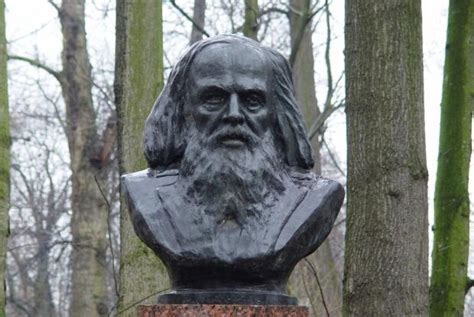Бюст химика Менделеева Д.И., Санкт-Петербург, Академика Павлова ул., 12