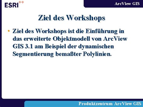 Ziel Des Workshops