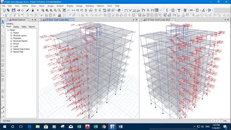 Etabs Full Course For Beginners Part B Wind Load Youtube