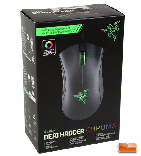 Razer Deathadder Chroma Gaming Mouse Review Legit Reviews