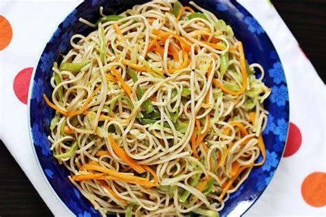 Veg Noodles Recipe | Vegetable Noodles - Swasthi's Recipes