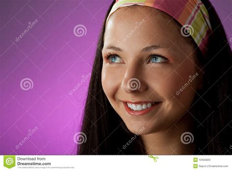 Belle Femme De Brunette Image Stock Image Du Expression
