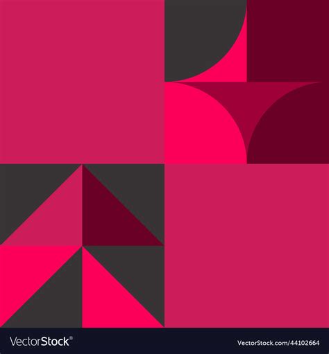 Abstract red art pattern geometric background Vector Image