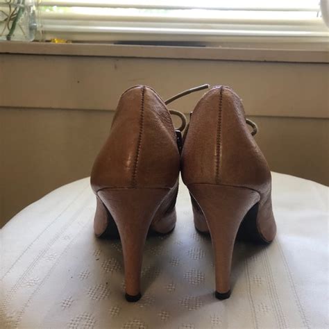 Steve Madden Shoes Steve Madden Lace Up Heels Nude Color Sz 55m Poshmark