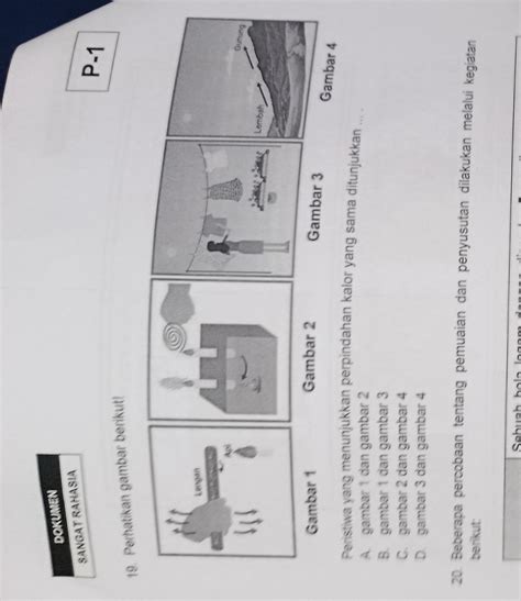 Perpindahan Kalor Yang Terjadi Pada Peristiwa Di Atas Adalah