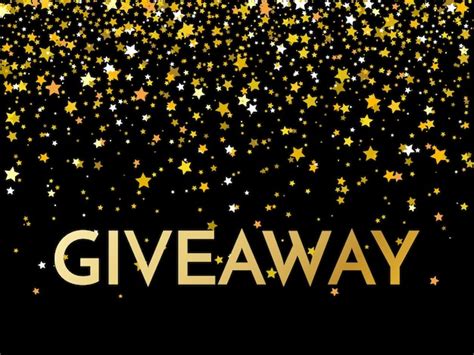 Its Giveaway Time Modern Poster Template Design Vector Image Clip Art