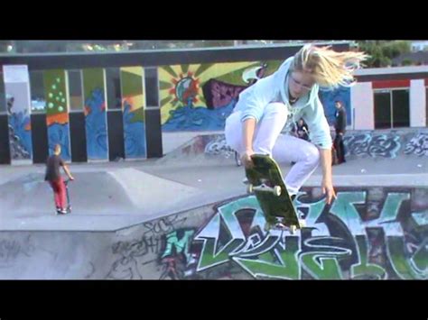Blonde Skater Chick D Youtube