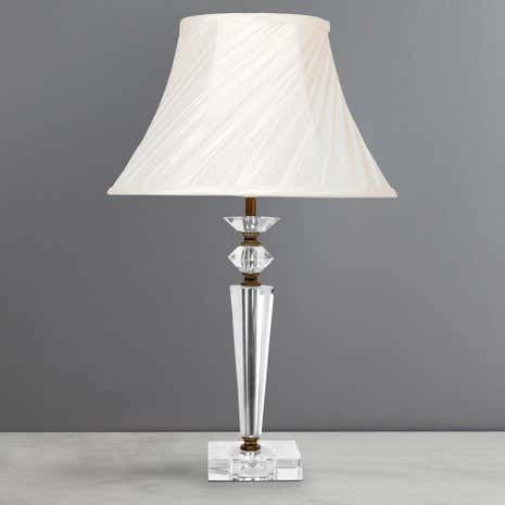 Emily Crystal Table Lamp | Dunelm