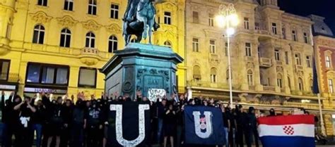 Ustaše u centru Zagreba na dan osnivanja fašističke tvorevine