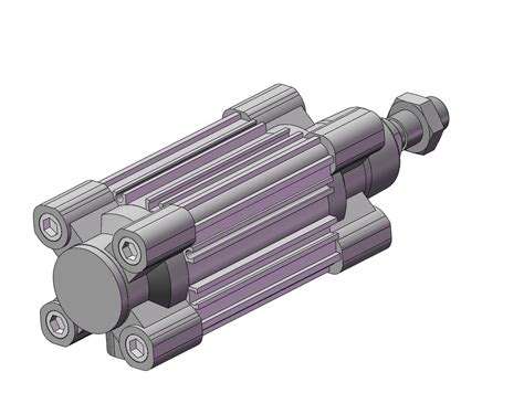 SMC CP96SDB50 50C CILINDRO PNEUMATICO DUPLA ACAO ISO 15552 DIAMETRO 50