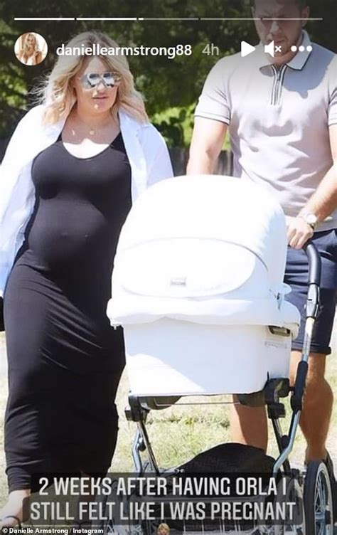 Danielle Armstrong Reveals She Is Doing Her First Bikini Shoot Since Giving Birth Daily Mail
