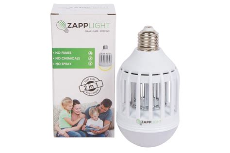 Zapplight Is An Led Bulb With A Bug Zapper Digital Trends