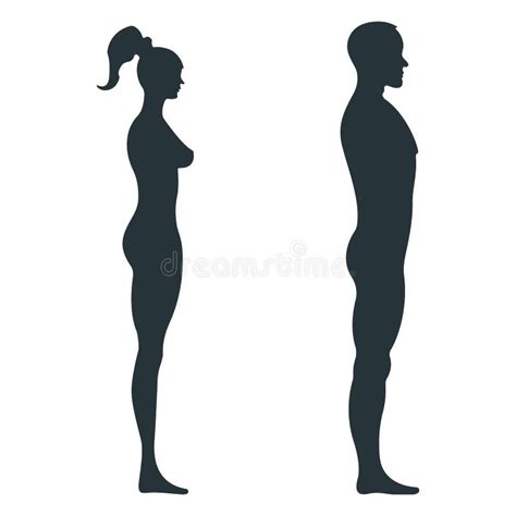 Silhouette Naked Female Body Stock Illustrations Silhouette Naked Female Body Stock