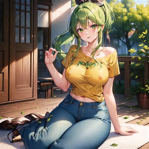 Hentai Anime Hot Girl With Long Green Hair Sends Nudes 46 Pics XHamster