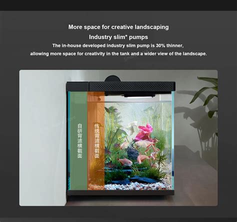 Xiaomi Mijia Smart Fish Tank MYG100 Mobile Controlled Remote Feeding ...
