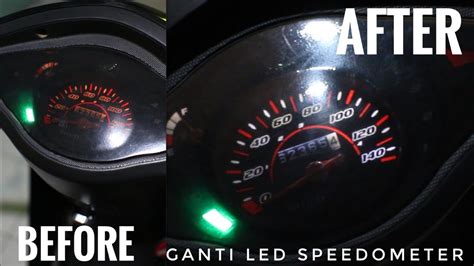 Pasang Jalu Stang Baru Ganti Lampu Speedometer Supra Fit New Proj