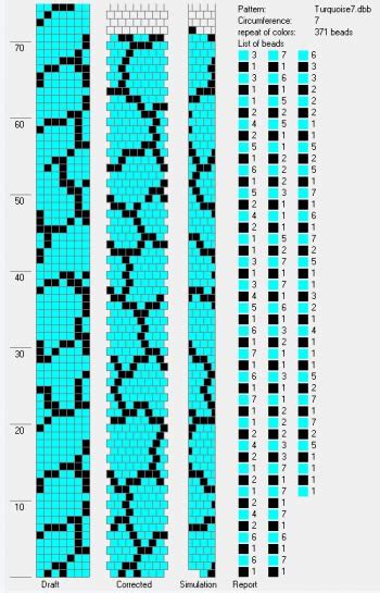 80 схем вязания шнуров из бисера на 7-8 бисерин / Вязание с бисером ...