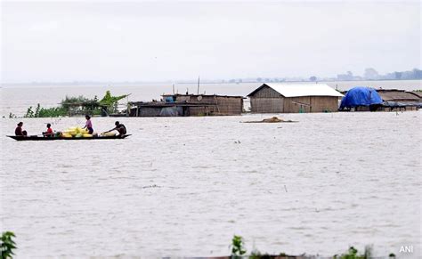 Assam Flood Situation Critical 24 5 Lakh People Affected In 30 Districts