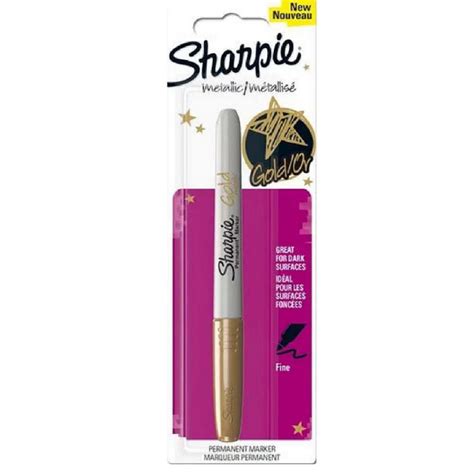 Sharpie Fine Permanent Marker Metallic Gold