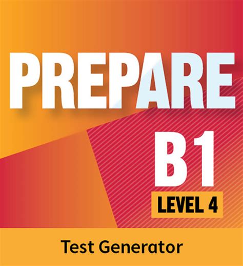 Prepare (2nd edition) - Test Generator (Level 4) by Helen Chilton ...