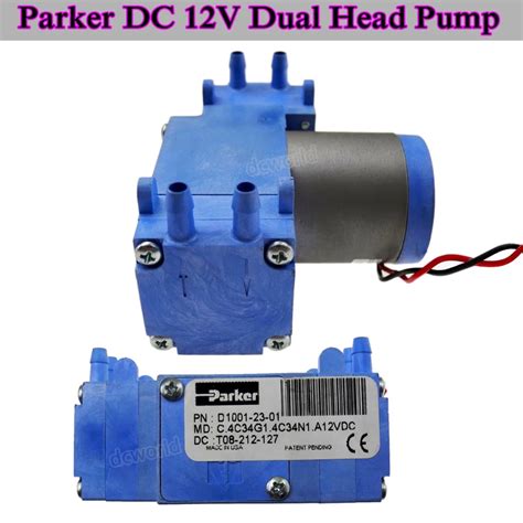 Parker DC 12V D1001 23 01 Mini Brushless Vacuum Pump Small Diaphragm