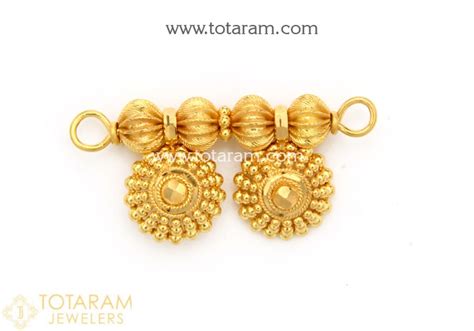 22k Gold Mangalsutra 2 Vati Pendant 235 Gp5656 In 5300 Grams