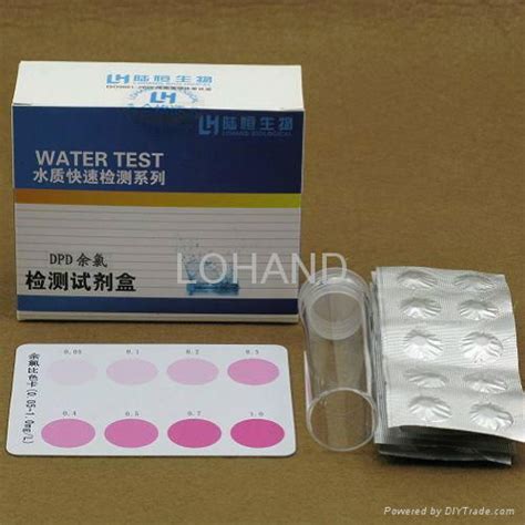 Hot Sale Dpd Free Chlorine Test Kit With Ce Certificate Lh 2002