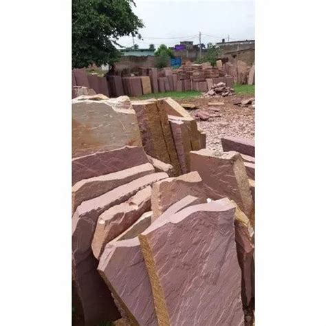 Natural Red Sandstone Thickness To Mm At Rs Square Feet In