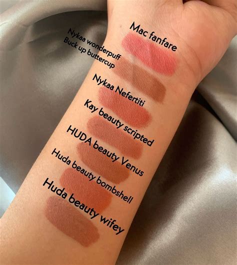 On Instagram Swatches For My Favourite Nude Lipstick Swatches Nudelipstick Makeup