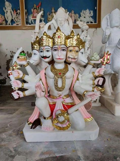 Marble Panchmukhi Hanuman Murti At Rs In Ramgarh Id