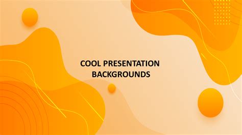 Affordable Cool Presentation Backgrounds Template