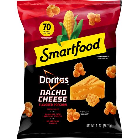 Smartfood Doritos Nacho Cheese Flavored Popcorn Smartlabel