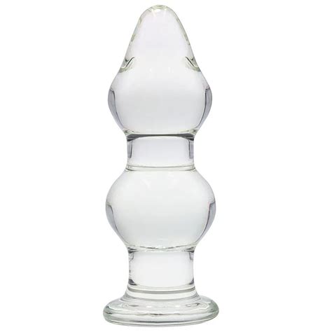 Tapón Anal de vidrio dilatador de ano maturbador G Spot Anal Cuentas